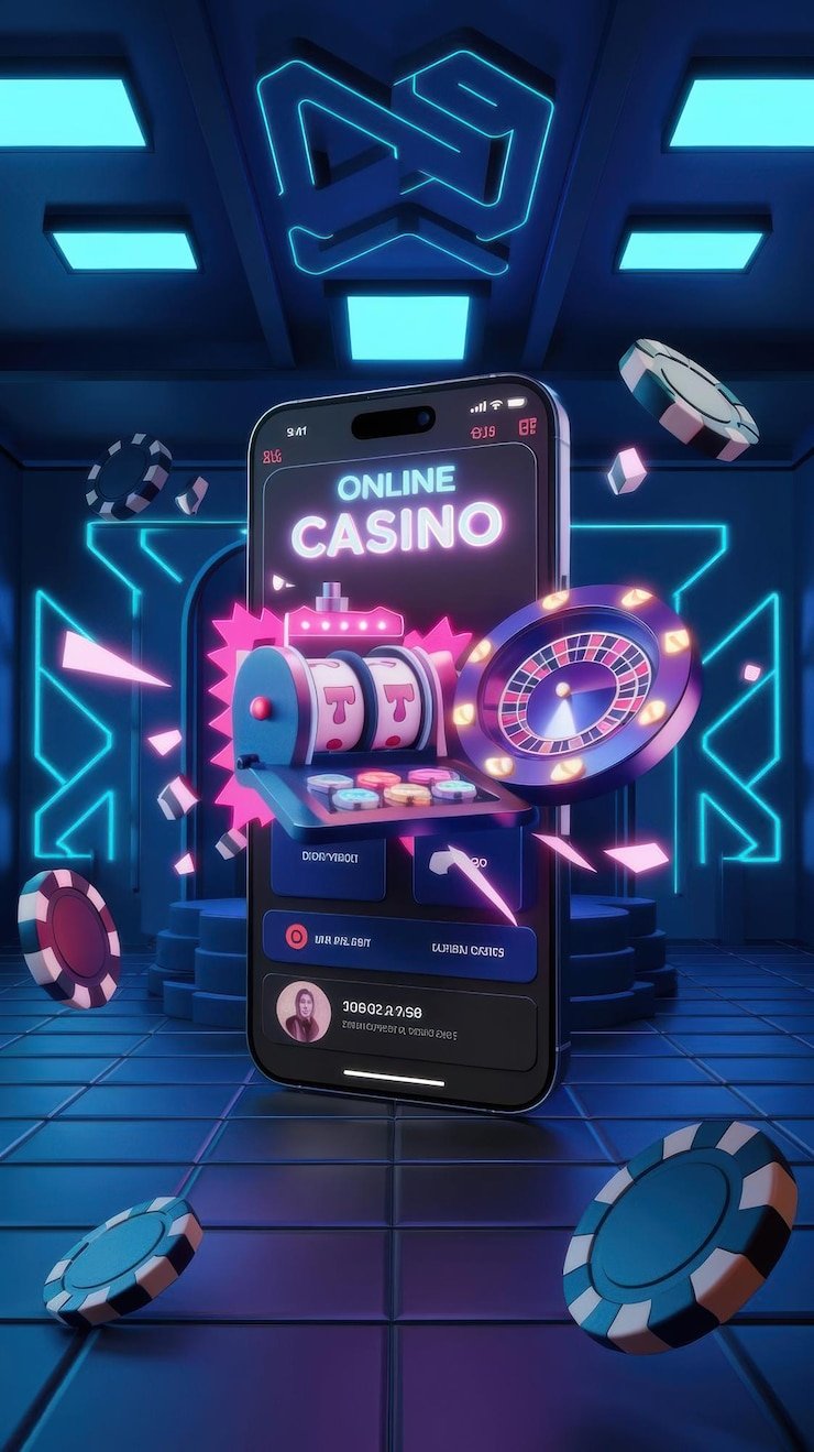 Meja live dealer roulette dan baccarat yang dimuat di aplikasi mobile lirik789